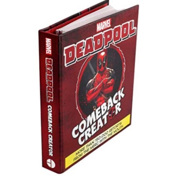 Other - NWT Hardcover Book - Deadpool Comeback Creator - New